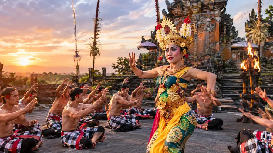 Actuaciones de danza del Palacio de Ubud